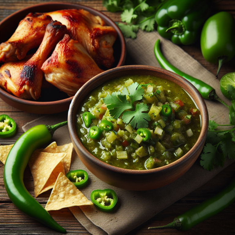 Chipotle Mexican Grill Tomatillo Green Chili Salsa