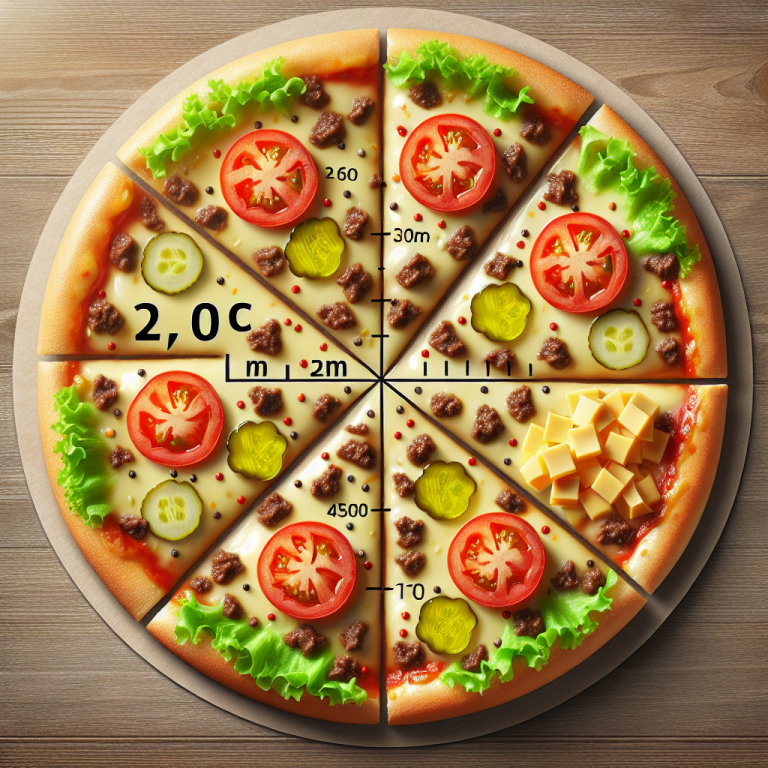 Papa Johnʼs Cheeseburger Pizza Calories