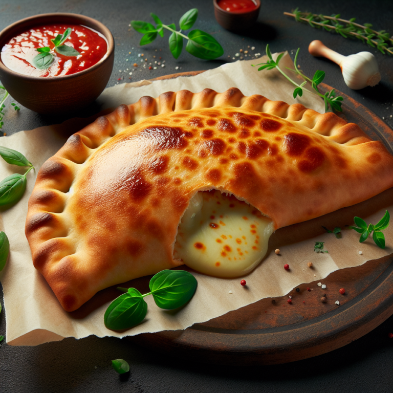 Papa Johnʼs Cheesy Calzone