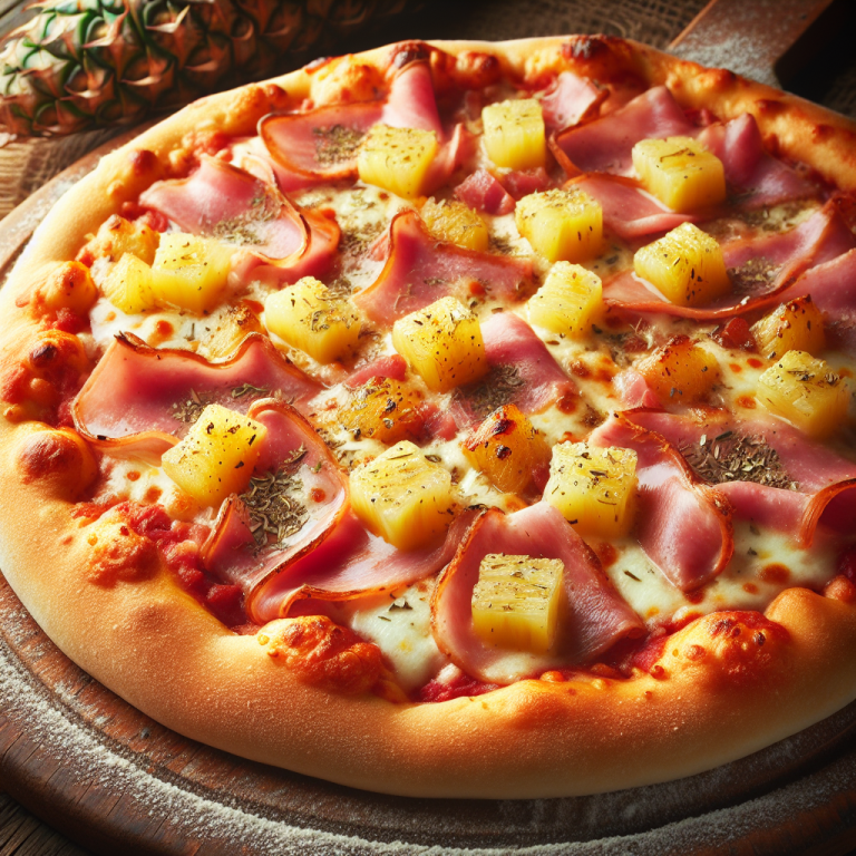 Papa Johnʼs Super Hawaiian Pizza