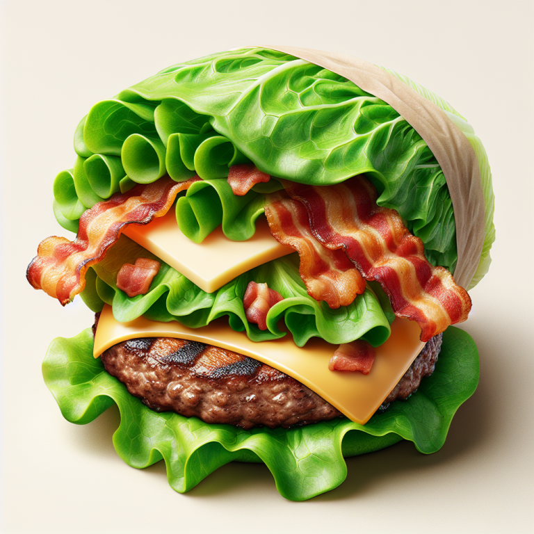 Five Guys Bacon Cheeseburger Lettuce Wrap Calories