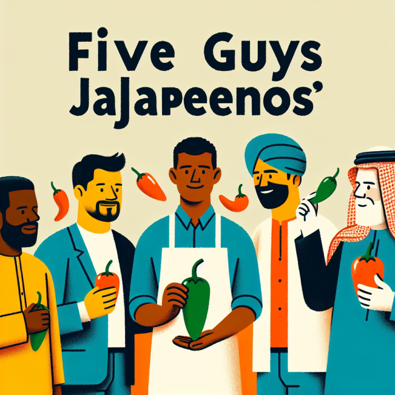 Five Guys Jalapenos