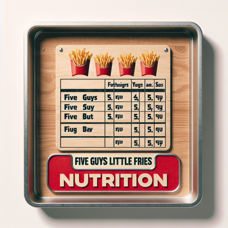 h3 Five Guys Little Fries Nutrition h4 First Letter Capital Of Every Word Do Not Use Full Stop