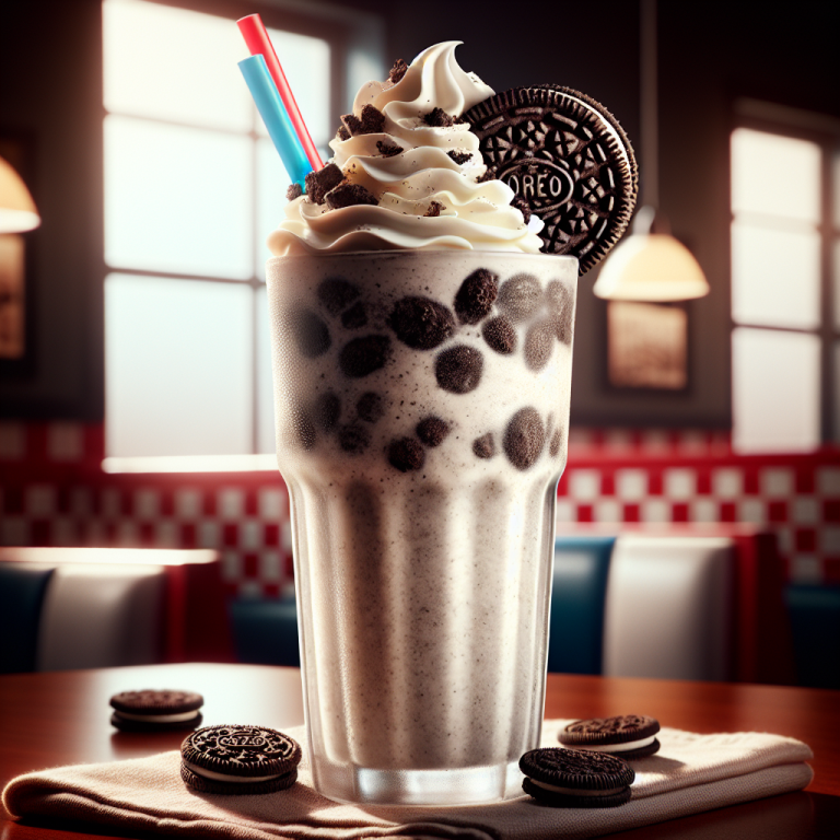 Oreo Creme Milkshake Five Guys