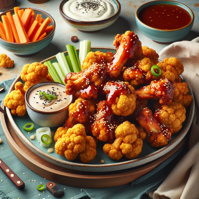 Asian Zing Cauliflower Wings Buffalo Wild Wings