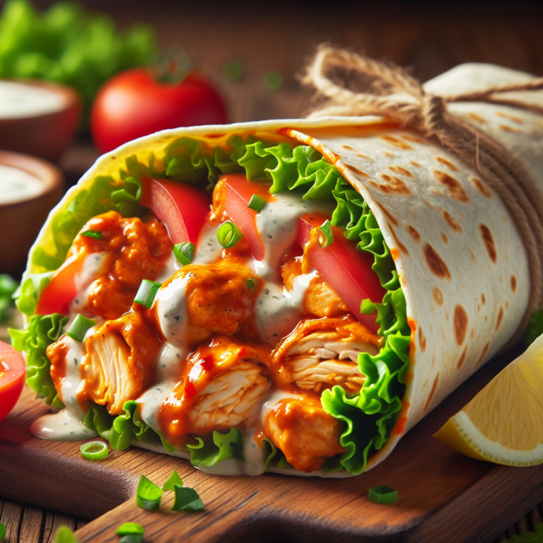 Buffalo Ranch Chicken Wrap Buffalo Wild Wings