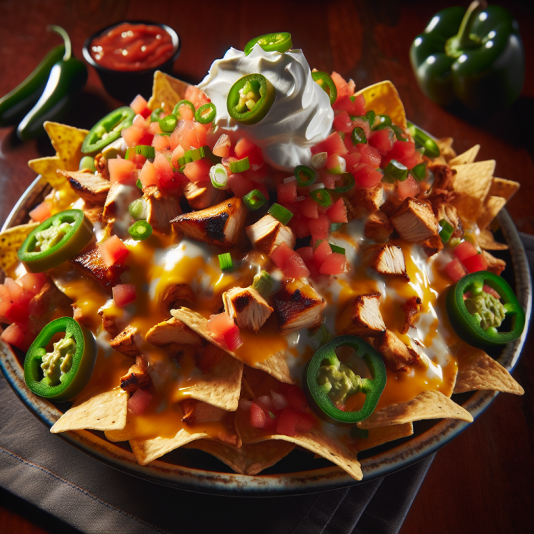 Buffalo Wild Wings Chicken Nachos