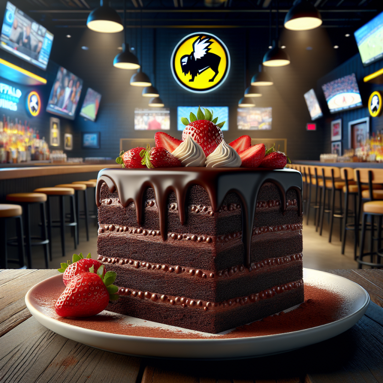 Buffalo Wild Wings Chocolate Cake