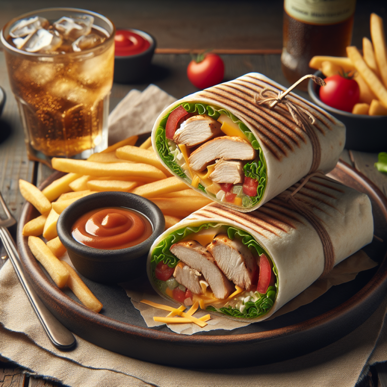 Buffalo Wild Wings Grilled Chicken Wrap