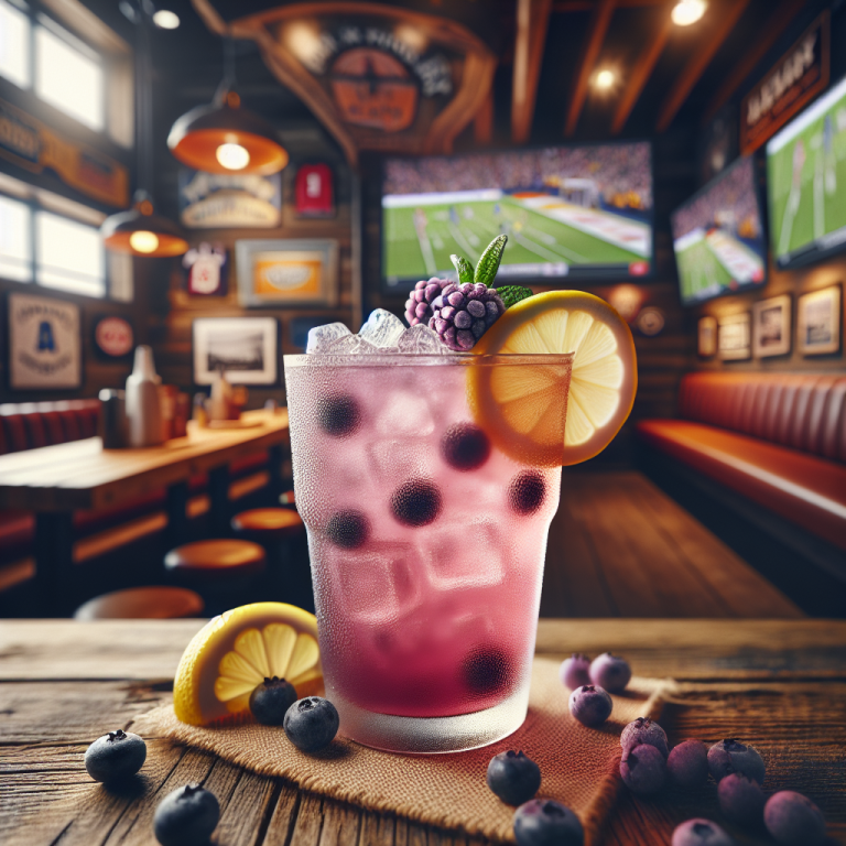 Buffalo Wild Wings Huckleberry Lemonade