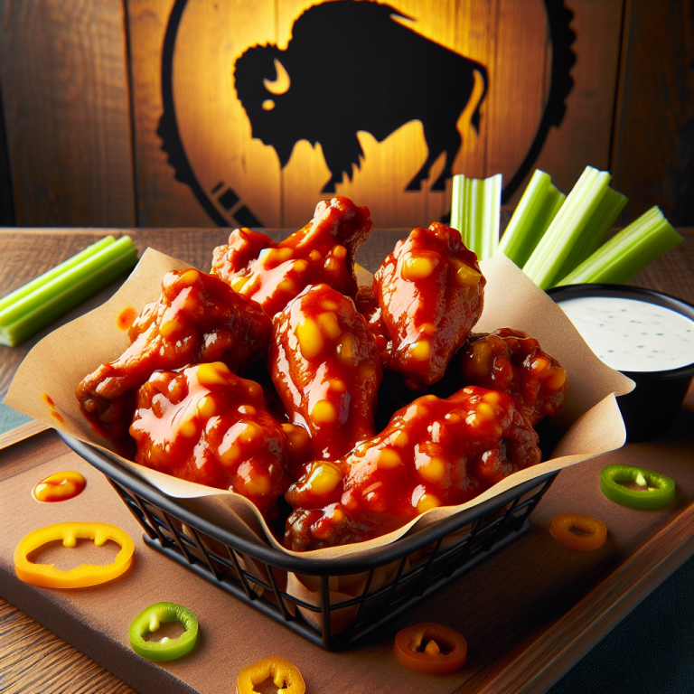 Buffalo Wild Wings Traditional Wings Small Mango Habanero