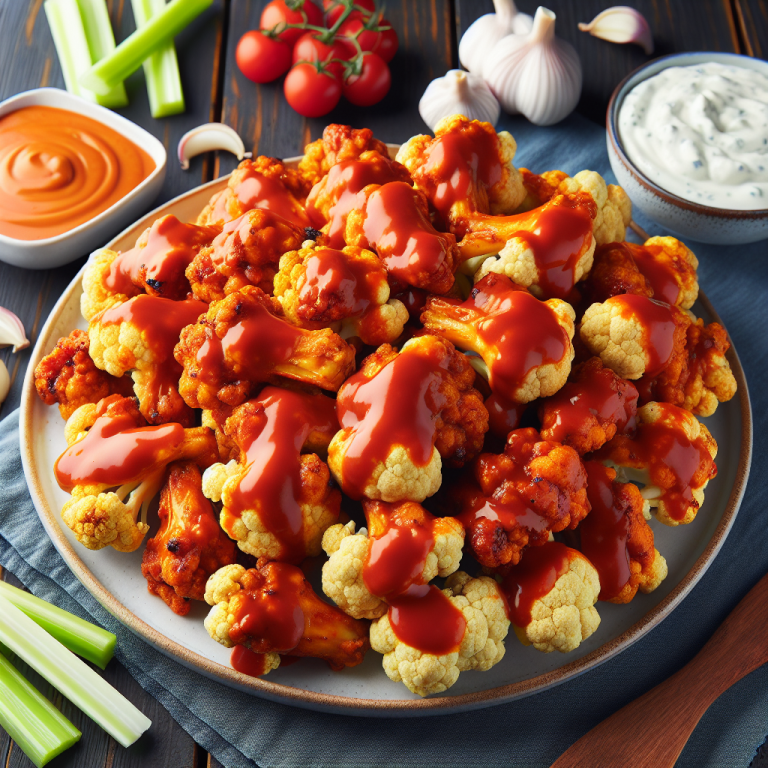 Large Cauliflower Wings Buffalo Wild Wings