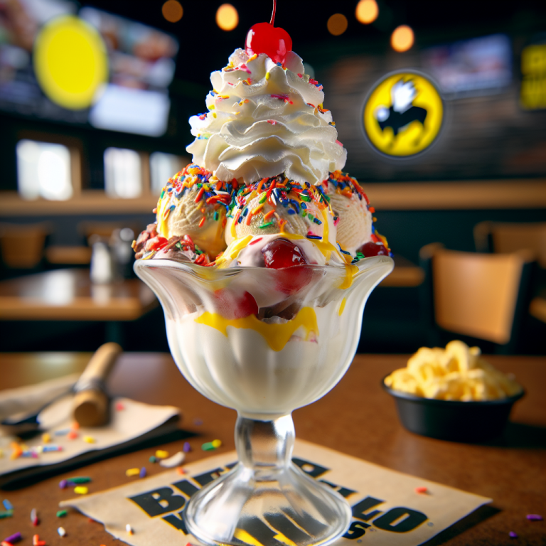 Loaded Ice Cream Buffalo Wild Wings