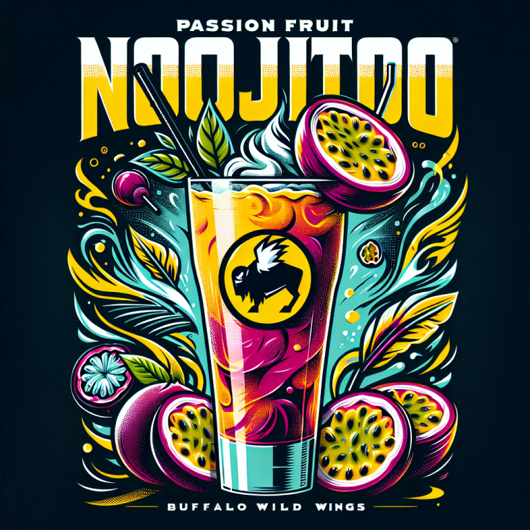 Passion Fruit Nojito Buffalo Wild Wings