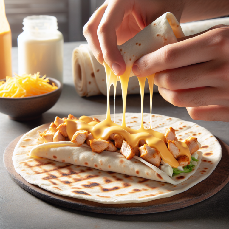 3 Cheese Chicken Flatbread Taco Bell