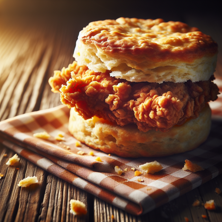 Popeyes Chicken Biscuit