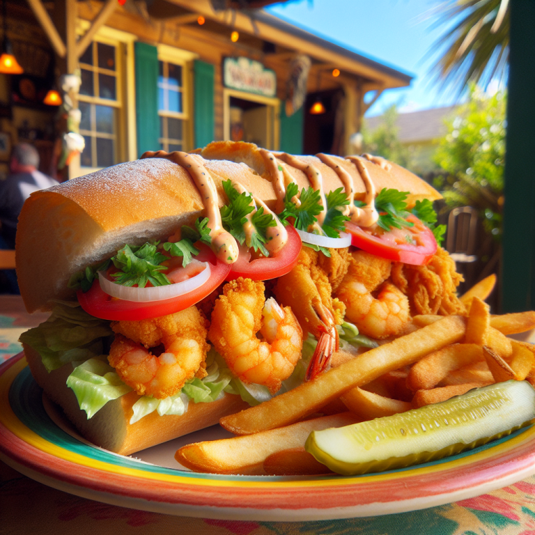 Popeyes Shrimp Po Boy