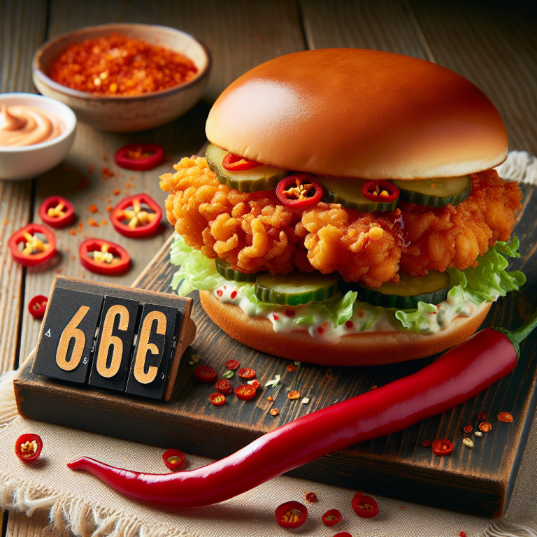 Spicy Chicken Sandwich Popeyes Calories