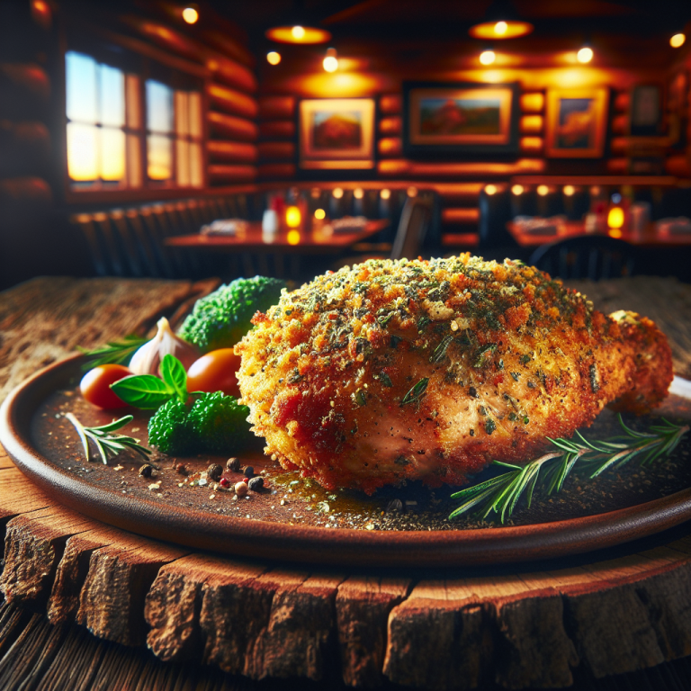 Herb Crusted Chicken At Texas Roadhouse