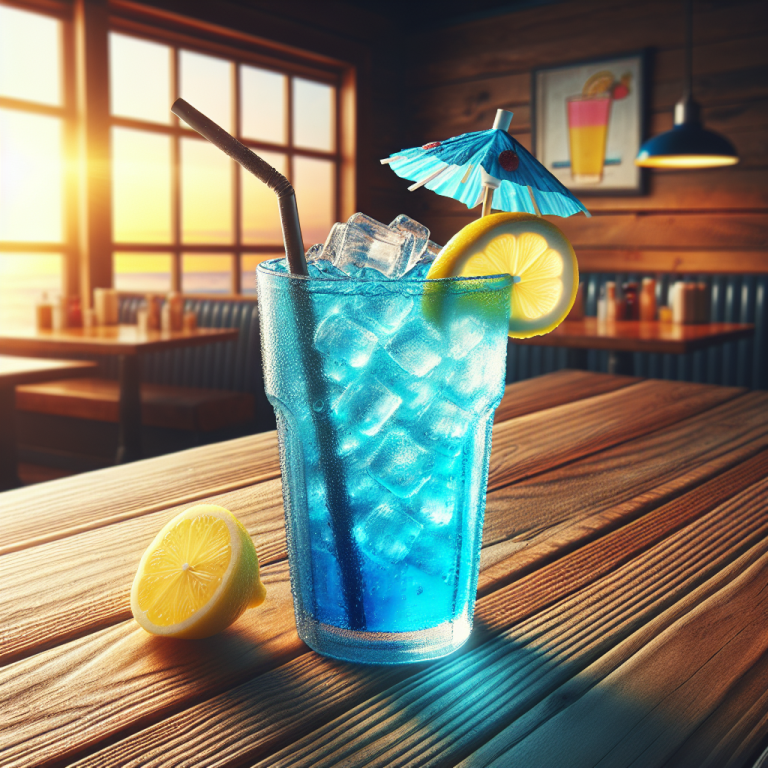 Texas Roadhouse Blue Crush Lemonade