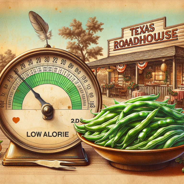 Texas Roadhouse Green Beans Calories