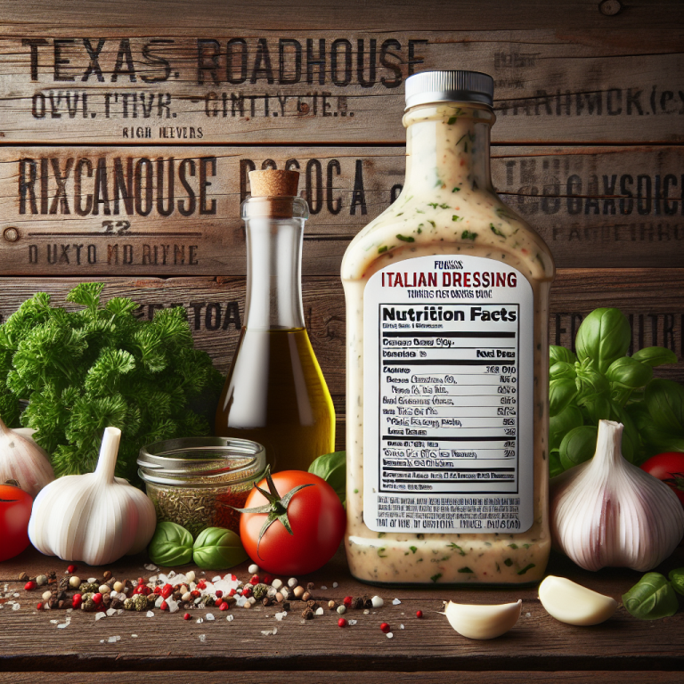 Texas Roadhouse Italian Dressing Nutrition