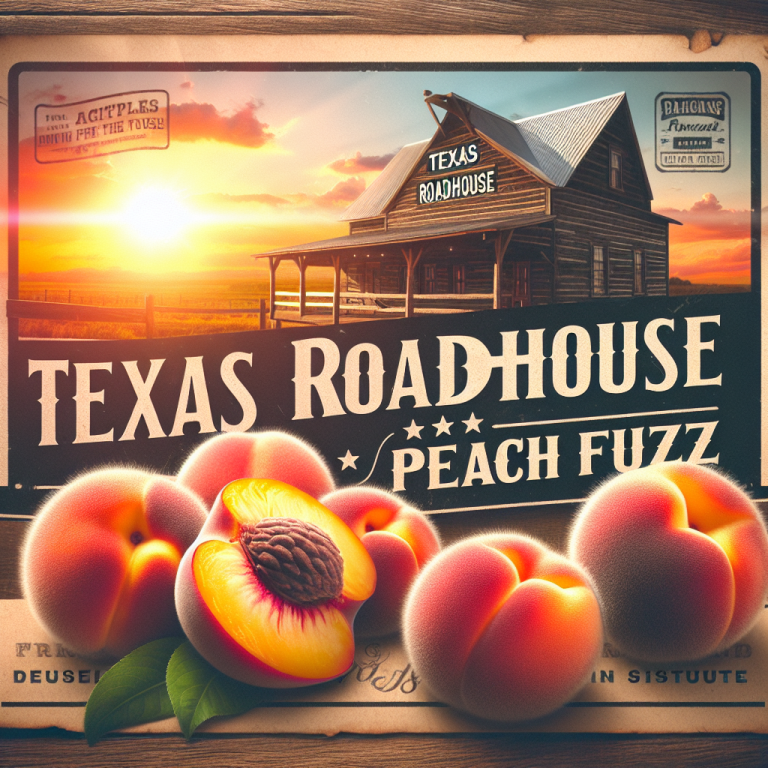 Texas Roadhouse Peach Fuzz