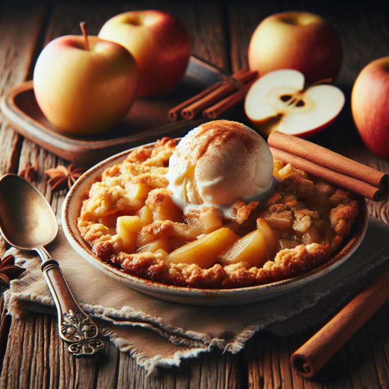 Dennyʼs Apple Crisp