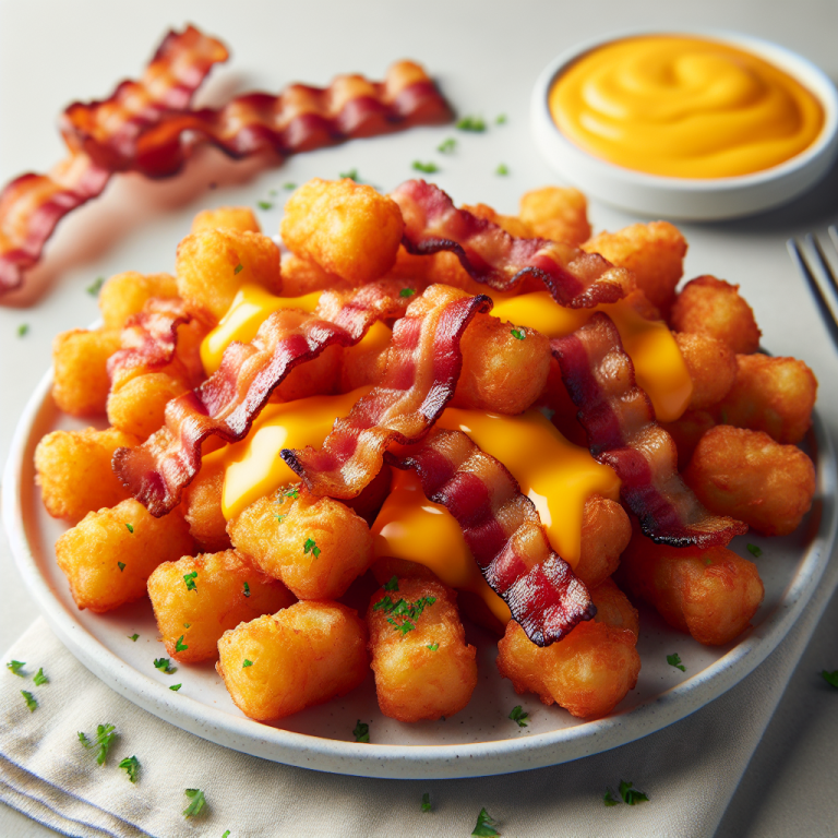 DennyʼS Bacon Cheddar Tots