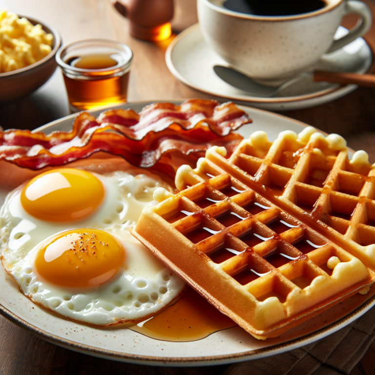 Dennyʼs Belgian Waffle Slam