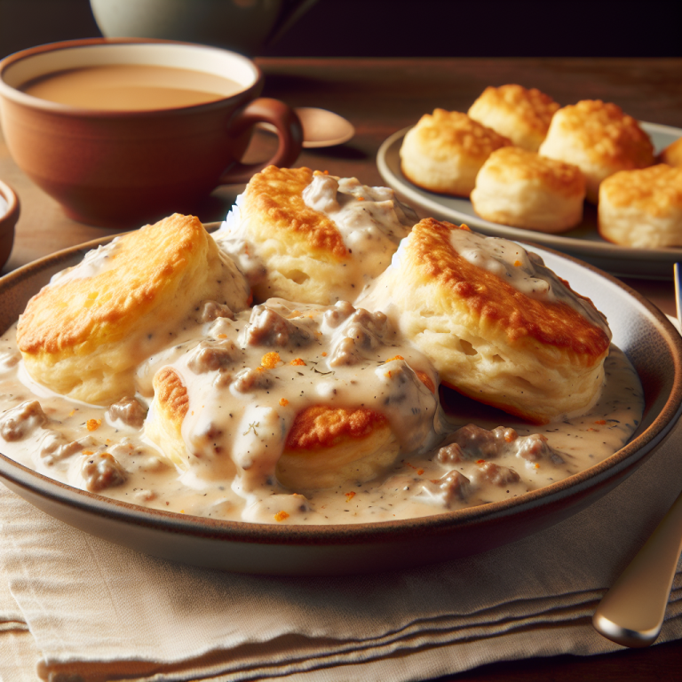 Dennyʼs Biscuits And Gravy