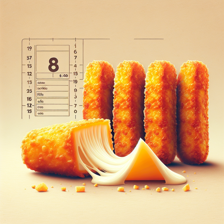 Burger King 8 Piece Mozzarella Sticks Calories