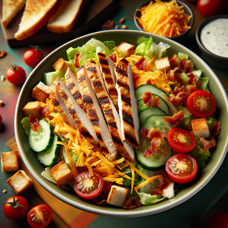 Burger King Chicken Club Salad