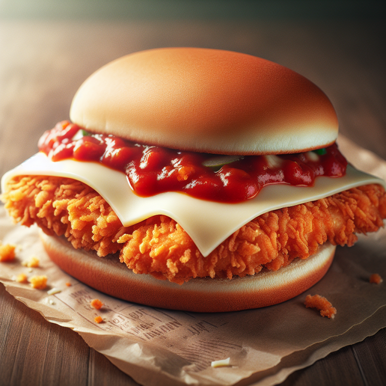 Burger King Chicken Parmesan Sandwich