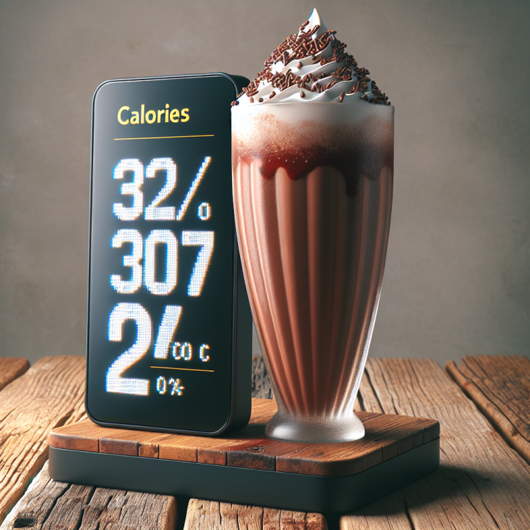 Burger King Chocolate Shake Calories