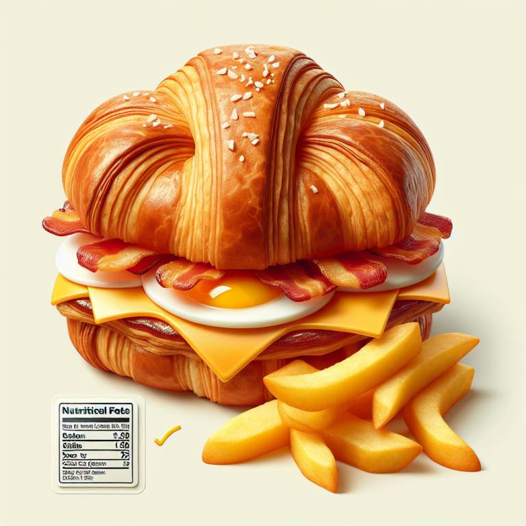 Burger King Croissant Calories