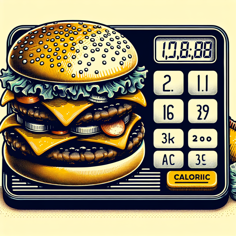 Burger King Double Cheeseburger Calories