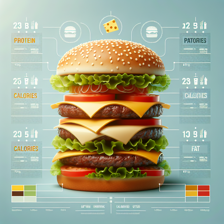 Burger King Double Cheeseburger Nutrition