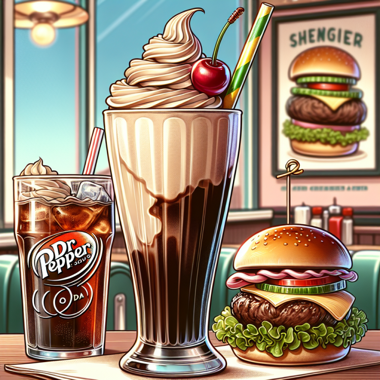 Burger King Dr Pepper Shake