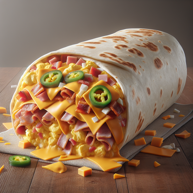 Burger King Egg Normous Burrito