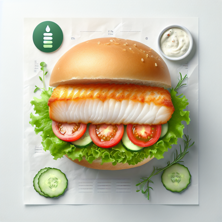 Burger King Fish Sandwich (No Bun Calories)