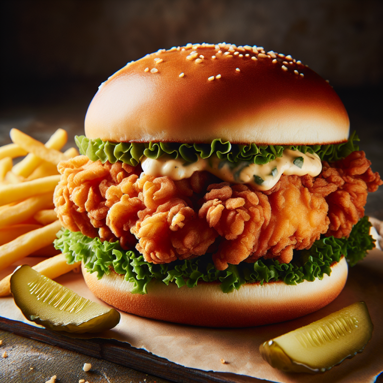 Burger King Fried Chicken Sandwich