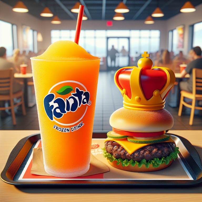 Burger King Frozen Fanta