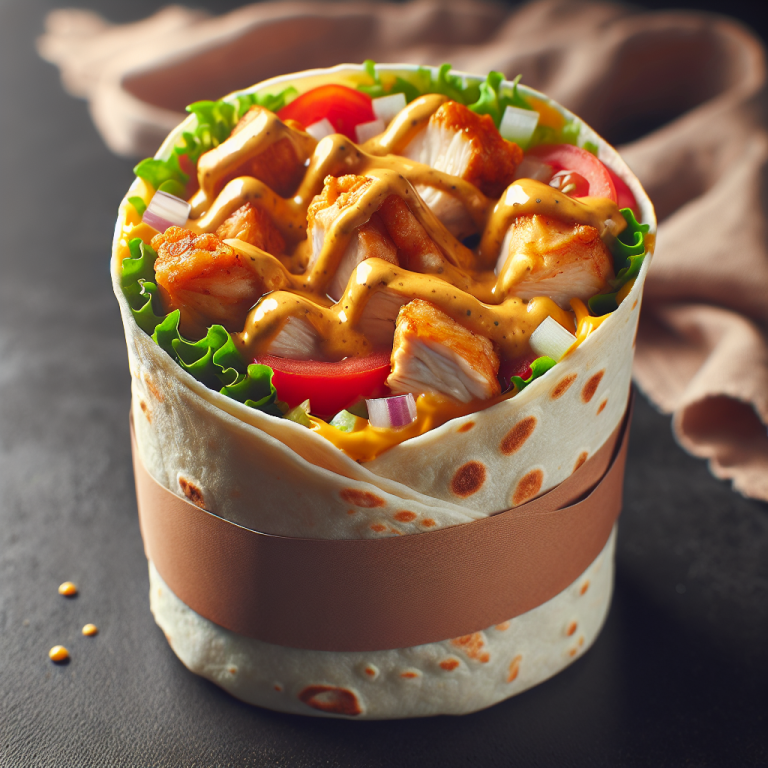 Burger King Honey Mustard Wrap