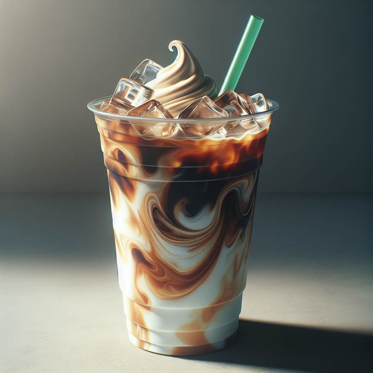 Burger King Iced Vanilla Coffee