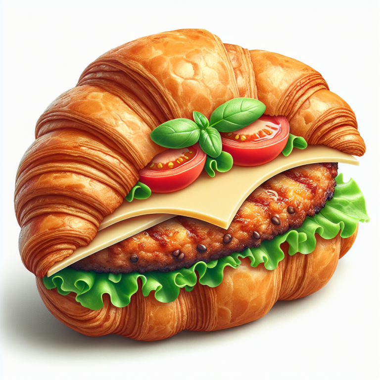 Burger King Impossible CroissanʼWich Nutrition