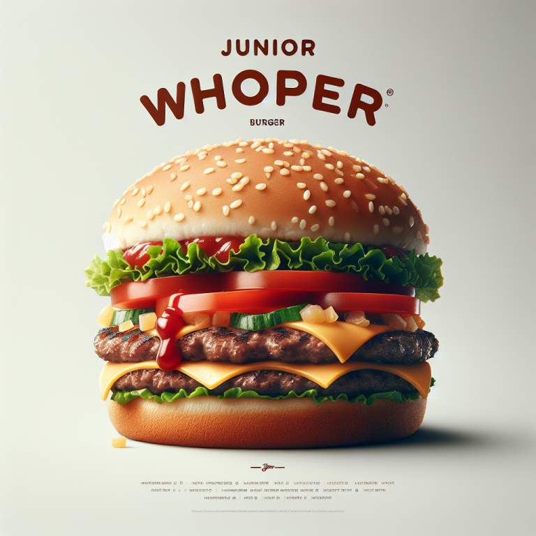 Burger King Jr Whopper Calories