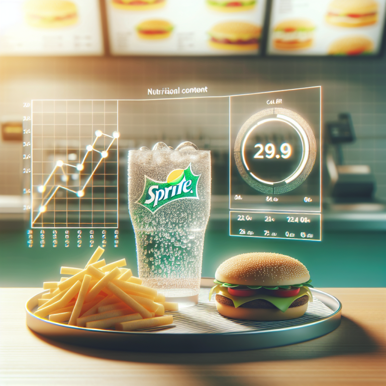 Burger King Medium Sprite Calories