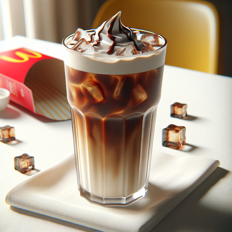 Burger King Mocha Iced Coffee