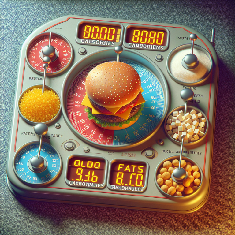 Burger King Nutritional Calculator